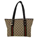 Bolsa Tote Gucci em Canvas/Couro GG