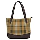 Burberry Nova Check Canvas/Leather Tote Bag