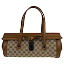 Gucci Bamboo GG Canvas Shoulder Bag