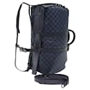 Borsa da viaggio Louis Vuitton Damier Cobalt Keepall A Do Boston 3Way N23361 Lv Auth 73350S