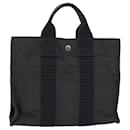 Hermes Her Line Pm Tote Bag Canvas Gray Auth Bs14856 - Hermès