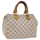 Louis Vuitton Damier Azur Speedy 25 Hand Bag N41534 Lv Auth 76922