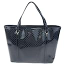 Borsa tote in pelle verniciata Micro GG di Gucci