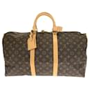 Louis Vuitton Monogram Keepall 50 Bandoulière