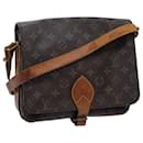 Borsa a Spalla Louis Vuitton Monogram Cartouchiere GM M51252 Lv Auth Bs13890