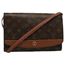 Sac à épaule Louis Vuitton Monogram Bordeaux 24 M51798 Auth Hk1345