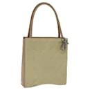 Bolso Lady Dior Canage de nylon y cuero beige Auth Bs14427 - Christian Dior