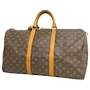 Louis Vuitton Monogram Keepall 50 Boston Bag