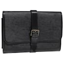 LOUIS VUITTON Epi Trousse Plant Clutch Bag Noir LV Auth 84515 - Louis Vuitton