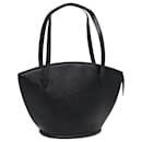 LOUIS VUITTON Epi Saint Jacques Shopping Shoulder Bag Black M52272 LV Auth 85804 - Louis Vuitton