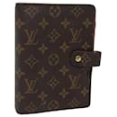 LOUIS VUITTON Cubierta de Planificador Diario Monogram MM R20105 LV Auth 84887 - Louis Vuitton