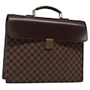 LOUIS VUITTON Bolsa de Mão Damier Ebene Altona GM N53312 LV Auth bs16246 - Louis Vuitton