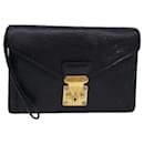 LOUIS VUITTON Epi Serie Dragonne Hand Bag Black Noir M52612 LV Auth 85380 - Louis Vuitton