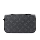 Portafoglio lungo rotondo Zippy XL Monogram Eclipse Louis Vuitton