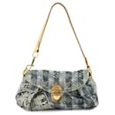 Bolsa de Ombro Pretty Raye em Denim Monogram Louis Vuitton