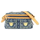 Louis Vuitton Monogram Denim Baggy PM Long Shoulder Bag