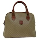 Celine Macadam Canvas Hand Bag Beige - Céline