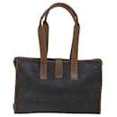 Christian Dior Schultertasche aus Waben-Canvas aus schwarzem PVC-Leder