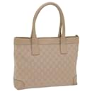 Bolsa tote em canvas GG Gucci bege