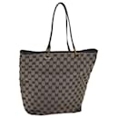 Gucci GG Canvas Tote Bag Beige Schwarz