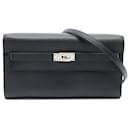 Hermès Black Epsom Kelly To Go