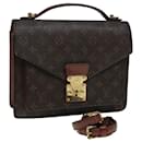 LOUIS VUITTON Monogram Monceau 28 Bolso de mano 2way M51185 LV Auth ep5005 - Louis Vuitton