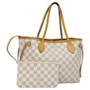 LOUIS VUITTON Borsa Tote Neverfull PM Damier Azur N41362 LV Auth 84649 - Louis Vuitton