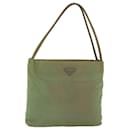 PRADA Tote Bag Nylon Khaki Auth 84574 - Prada