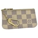 LOUIS VUITTON Damier Azur Pochette Cles Coin Purse N62659 LV Auth 85657 - Louis Vuitton