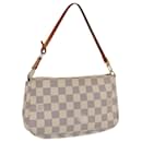 LOUIS VUITTON Damier Azur Pochette Accessoires Pouch N51986 LV Auth 85323 - Louis Vuitton