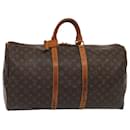 LOUIS VUITTON Monogram Keepall 55 Sac de Boston M41424 LV Auth 84808 - Louis Vuitton