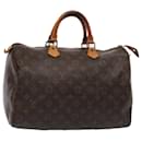 LOUIS VUITTON Sac à main Monogram Speedy 35 M41524 LV Auth 84839 - Louis Vuitton