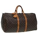 LOUIS VUITTON Monogram Keepall 55 Sac de Boston M41424 LV Auth ar12337 - Louis Vuitton