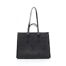 Louis Vuitton On the Go GM Monogram Empreinte Noir Tote Bag