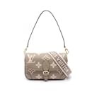 Borsa a Spalla Louis Vuitton Diane Bicolor Monogram Empreinte