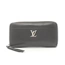 Louis Vuitton Zippy Lock Me Noir Long Wallet