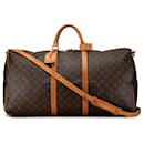 Louis Vuitton Keepall Bandoulière 60 Monograma Marrón