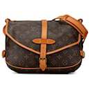 Louis Vuitton Brown Monogram Saumur 30