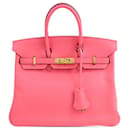 Hermès Birkin Retourne 25 en Swift rose