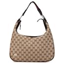 Gucci Braune Medium GG Canvas Pop Schultertasche