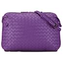 Bottega Veneta Purple Intrecciato Nodini Crossbody