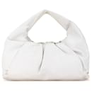 Bottega Veneta White Small The Shoulder Pouch