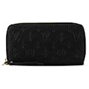 Portefeuille Zippy en cuir Empreinte Monogram noir Louis Vuitton