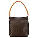 Louis Vuitton Monogram Marrone Looping GM