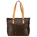 Bolsa Cabas Piano Monograma Marrom Louis Vuitton