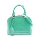 Louis Vuitton Alma BB Monogram Vernis Handbag