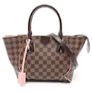 Louis Vuitton Kaisa Tote PM Damier Ebene Rose Ballerine Tasche