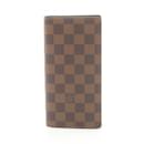 Portefeuille Brazza Damier Ebene Bi-fold Long de Louis Vuitton