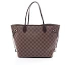 Louis Vuitton Neverfull MM Damier Ebene Tote Bag