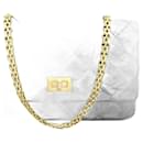 NEUF SAC A MAIN CHANEL WALLET ON CHAIN 2.55 EN CUIR EFFET VIEILLI HAND BAG - Chanel